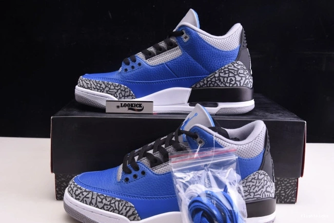 - 400 CT8532 3 Royal' Jordan Retro 'Varsity Air 1004